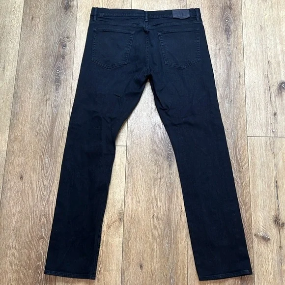 Burberry Brit Black Straight Leg Jeans Size 34x32 - Picture 3 of 11